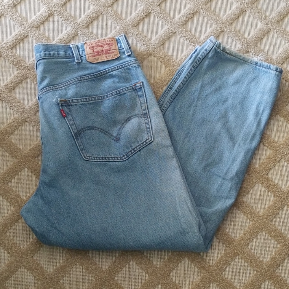 Vintage 550 Levi's high waisted mom jeans